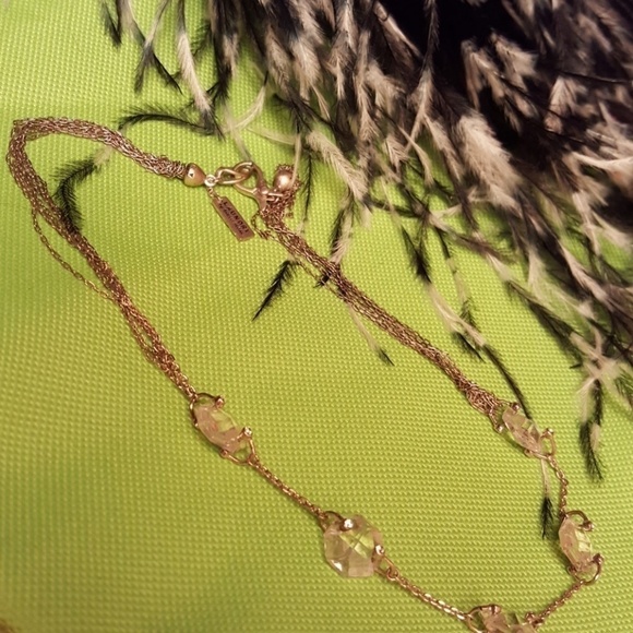 CRYSTAL nacklace by Laundry. - Picture 1 of 4